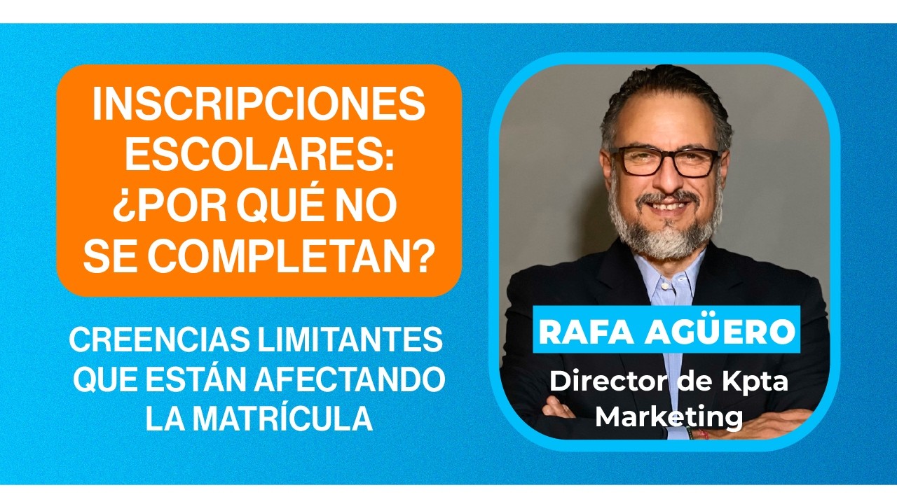 Inscripciones escolares: ¿por qué no se completan? | Rafa Agüero | Masterclass