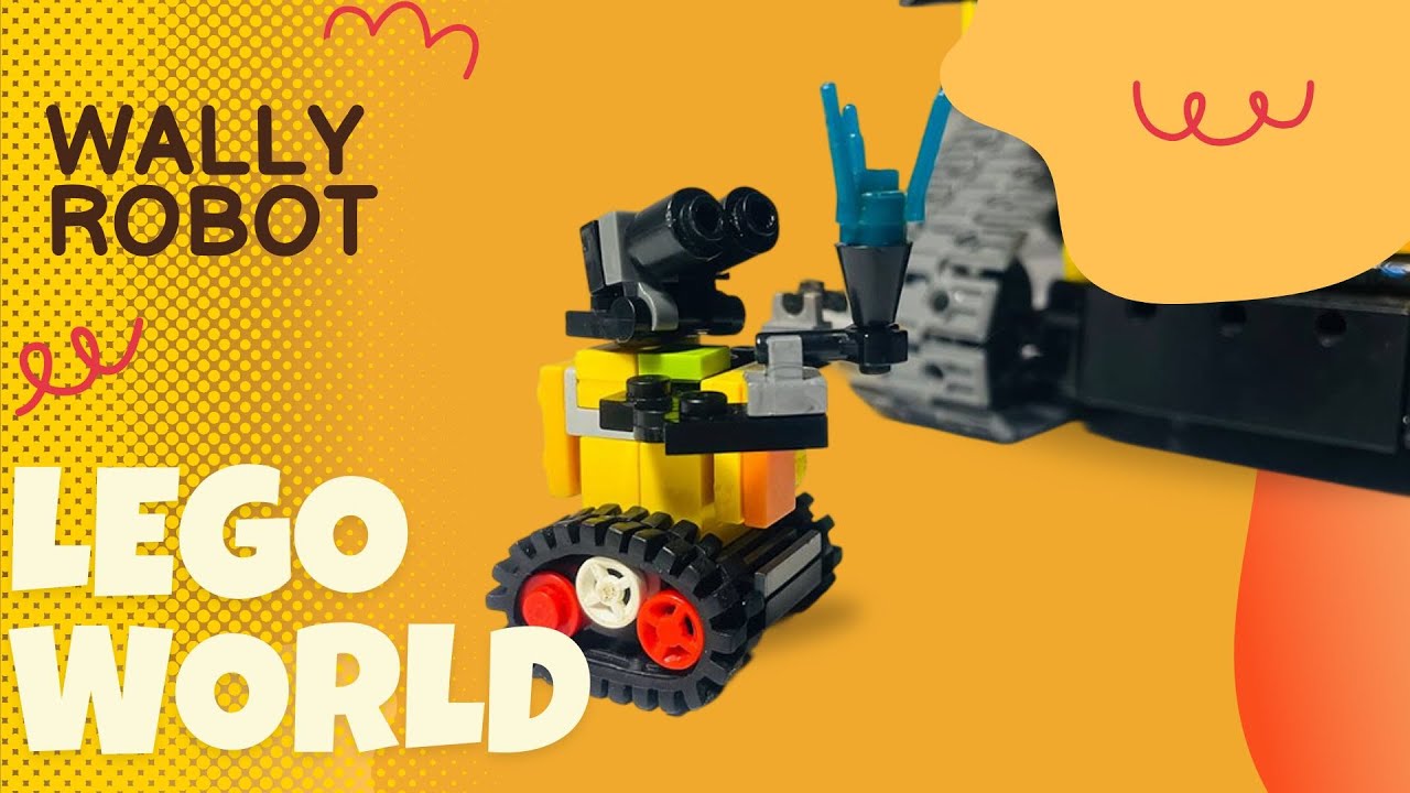 Пошаговое руководство по сборке LEGO Валли дома