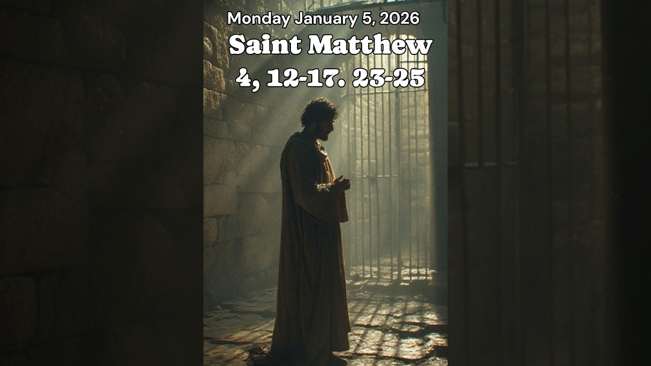Saint Matthew 4, 12-17. 23-25 