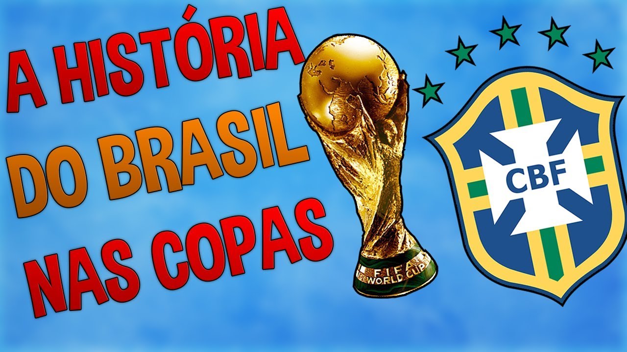 CONHEÇA A HISTÓRIA DO BRASIL NAS COPAS!!