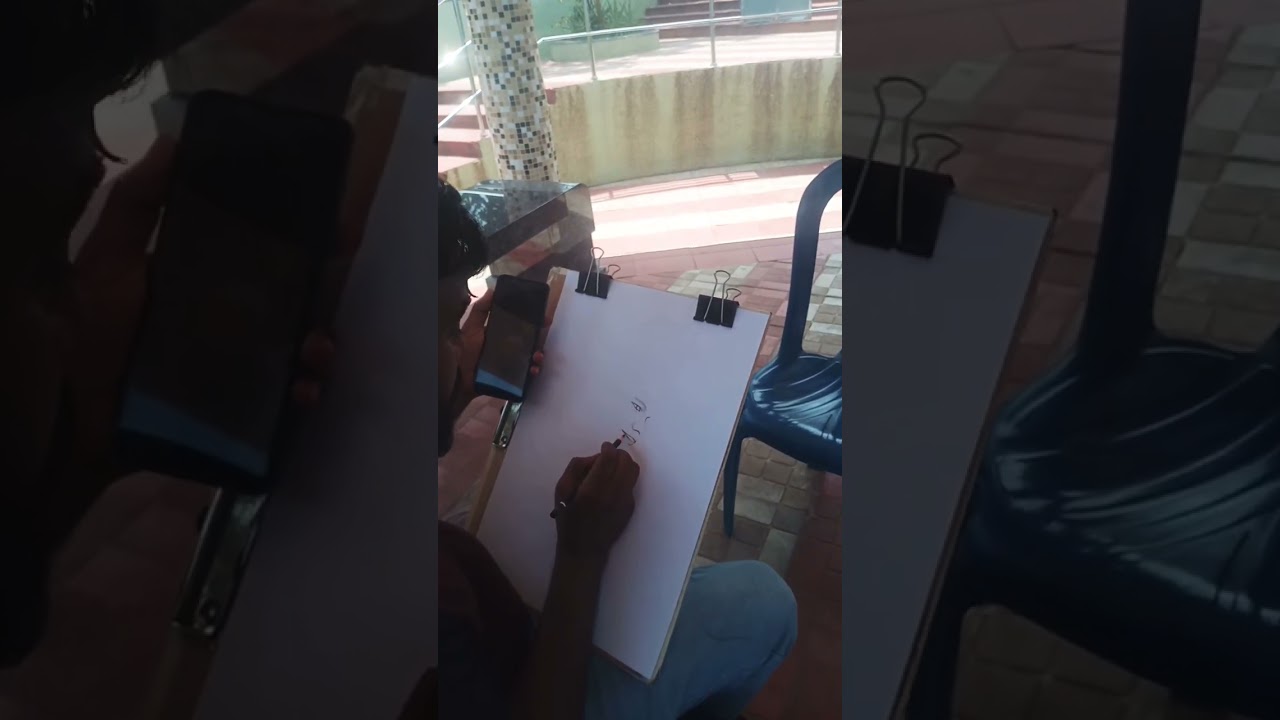 #artist  की कलाकारी #penting #pencildrawing #viral #shorts #love #song #trending #video #kalakar #1k