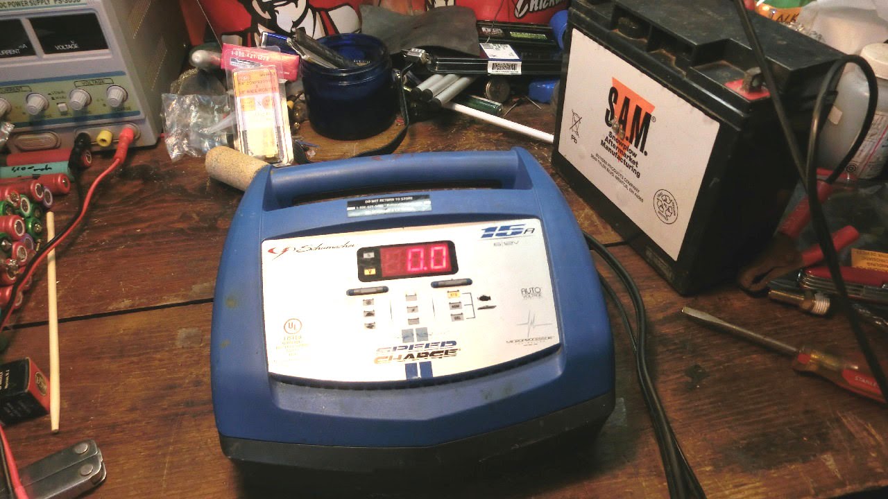 How It Failed: Schumacher XCS15 6-12V 15A battery charger