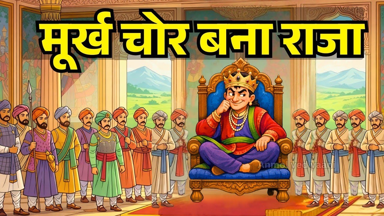 मूर्ख चोर बना राजा | धार्मिक कहानी | Gyanvardhak kahani | ज्ञानवर्धक | dharmik kahani