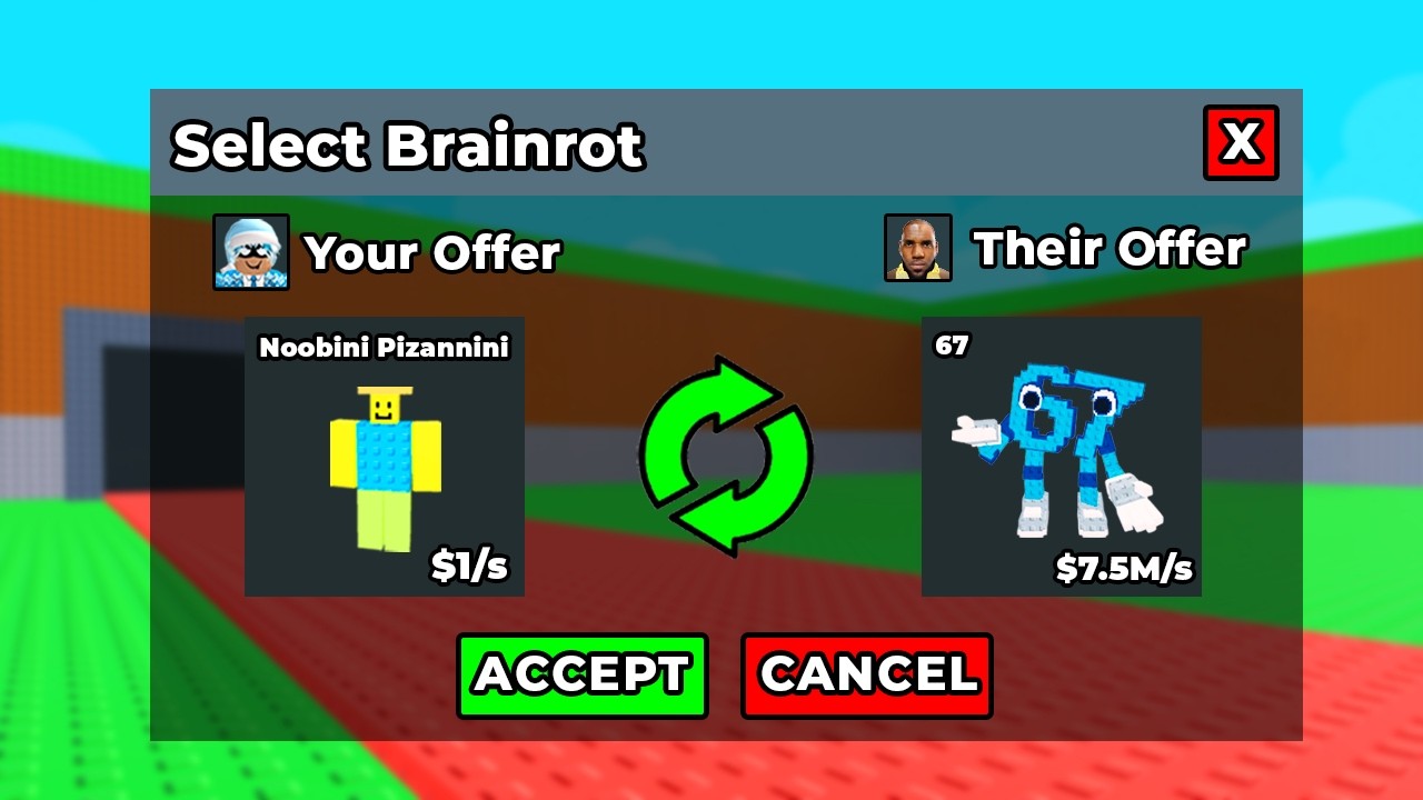 Starting Over Using Trading Machine ONLY In Steal A Brainrot!