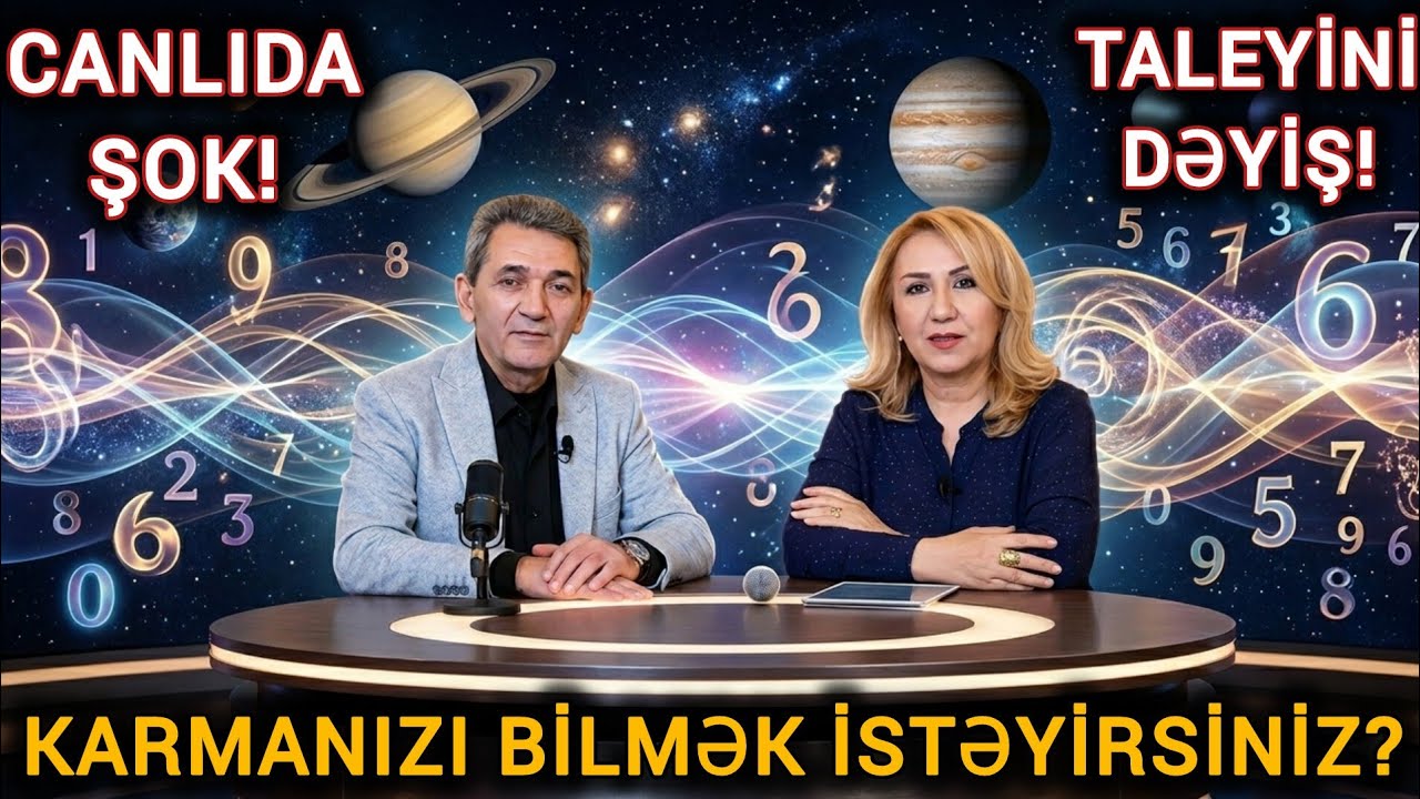 Numeroloq Kəmalə Mürsəlova CANLI YAYIMDA