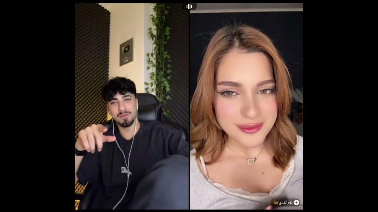 نور الهدى تتحدث من شاب والان يغار منها  ونور تزعل من الان وشو سبب