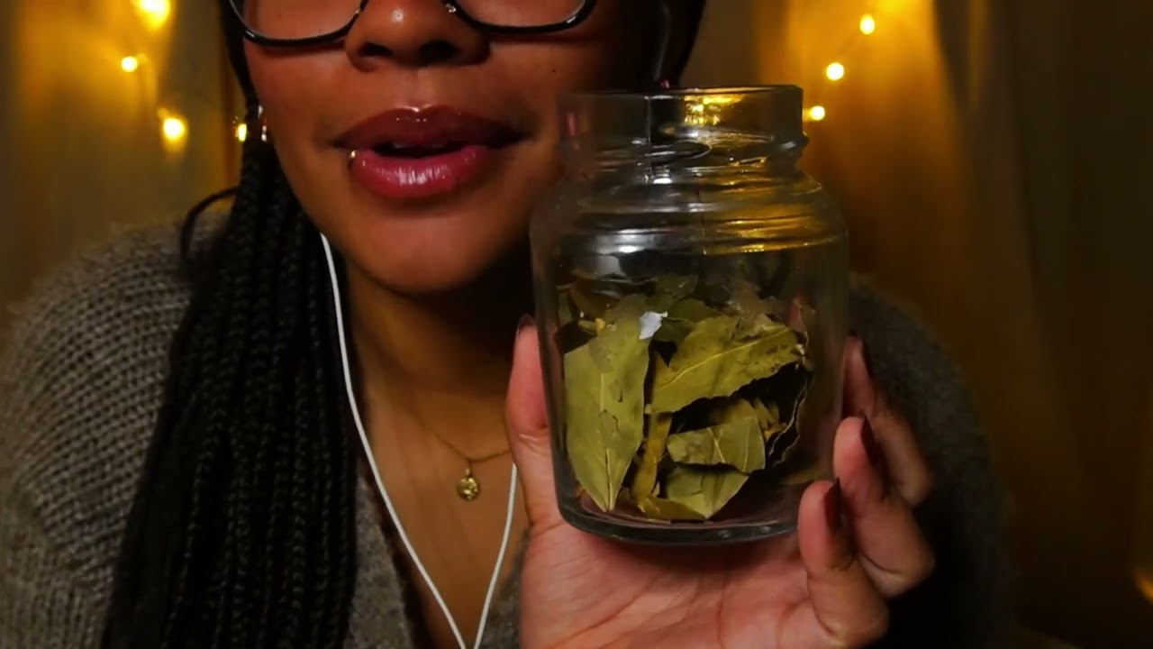 ASMR com folhas secas pra você dormir rápidoo!🍃🧡