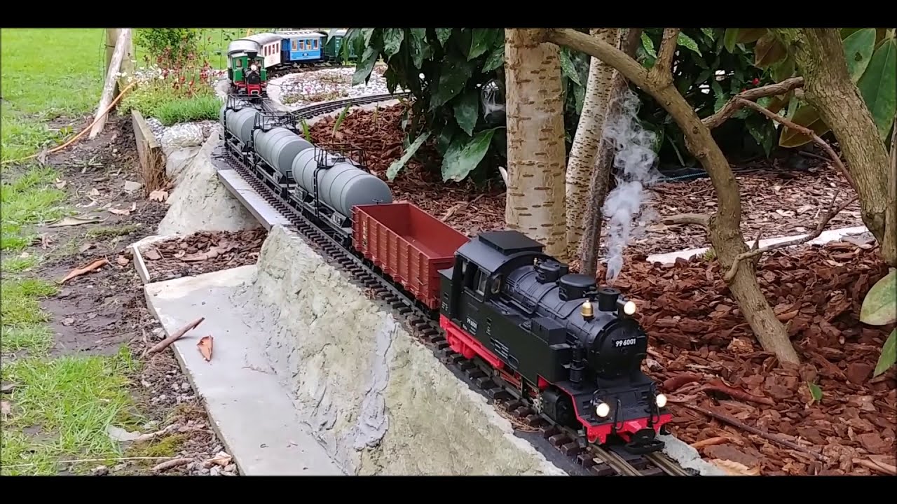 BR 99 6001 LGB ESU Loksound XL - First testrun - Many features!