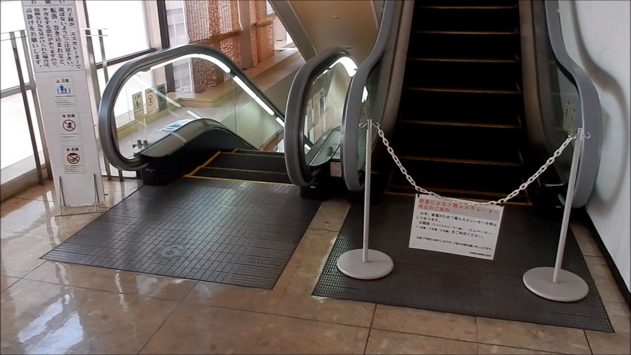 [超レア] サティの注意喚起放送が流れていたエスカレーター 看板もサティ時代のままな岩槻駅前WATSU