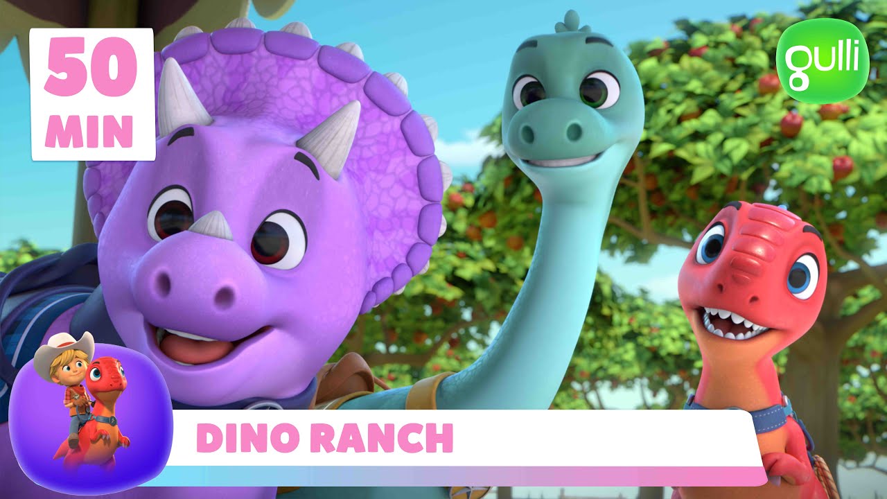 DINO RANCH | Les DINOSAURES les plus MIGNONS du ranch !!! 😍​❣️​ (Compilation d'épisodes en entier)