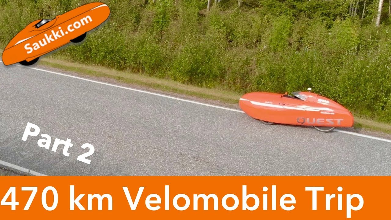 3 Day Velomobile Trip - Day 2 - In The Middle Of Nowhere