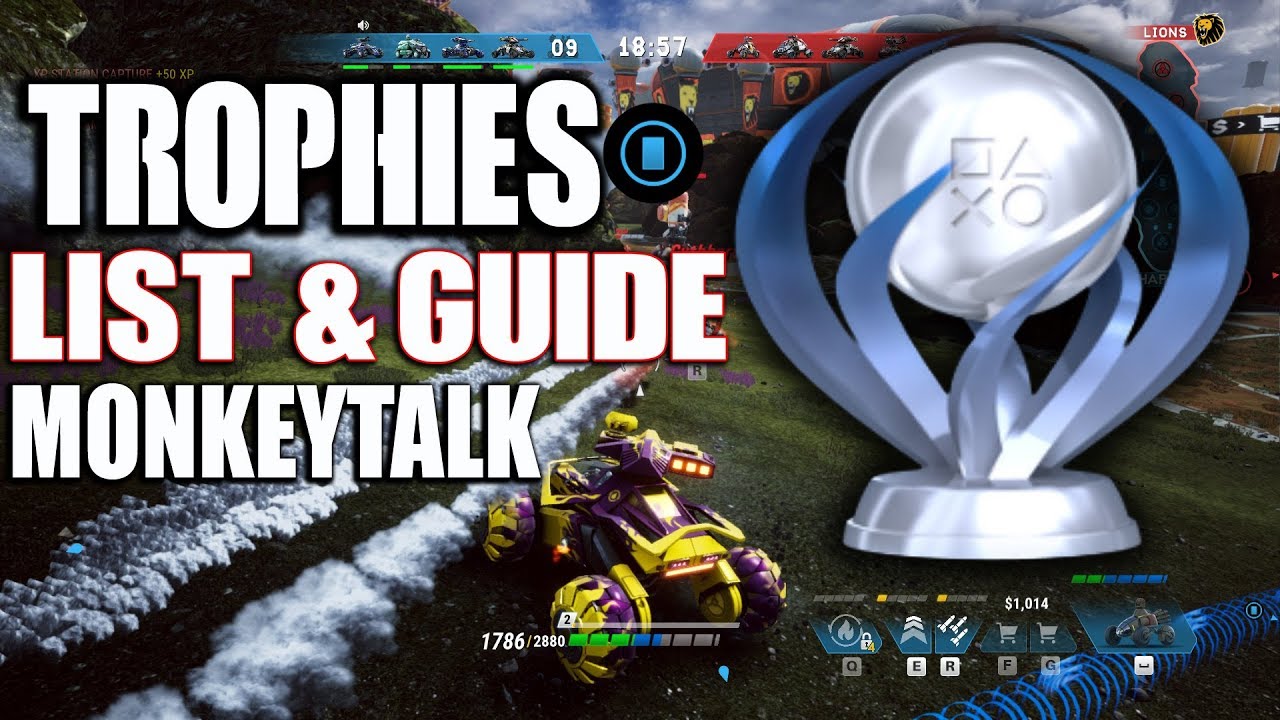 PS4 FREE TO PLAY SWITCHBLADE TROPHIES & Platinum Trophy Guide to 100%