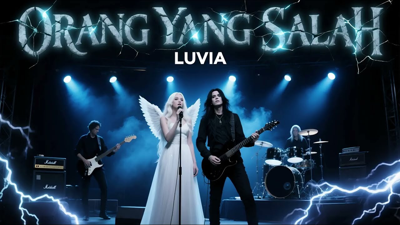 ORANG YANG SALAH – LUVIA | Violin Symphony Metal Cover Duet + Lirik 🎧