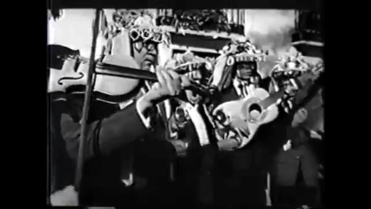 Panda de verdiales en Ojén. Año 1959