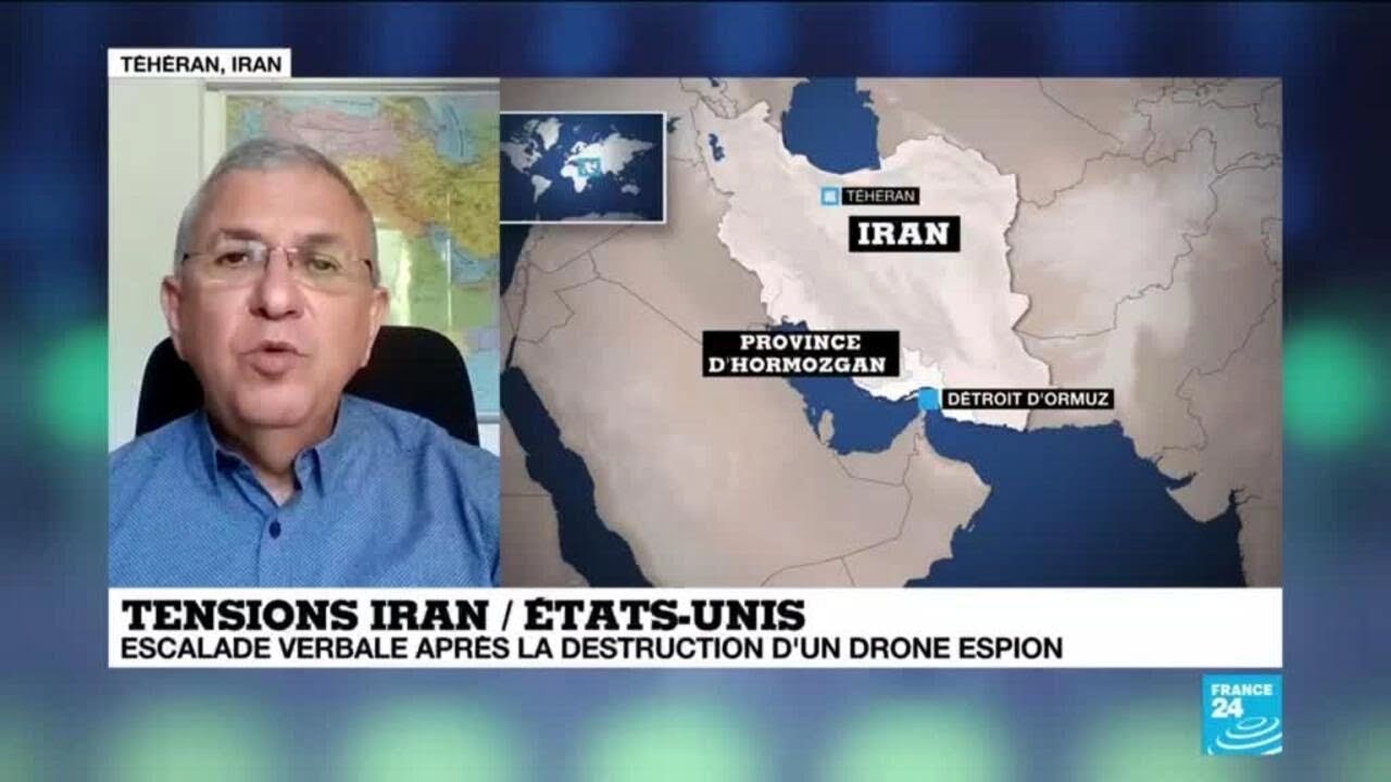 Escalade verbale entre l'Iran et les &Eacute;tats-Unis apr&egrave;s la destruction d'un drone espion
