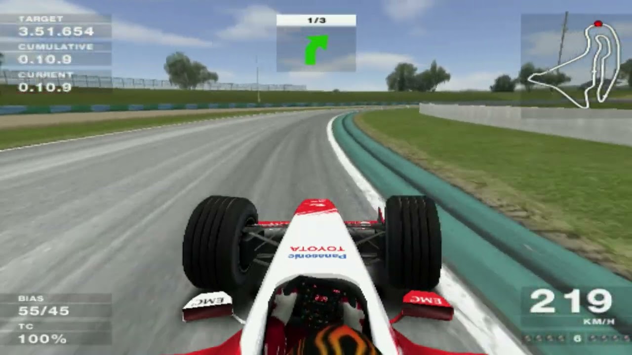 Formula One 04 (PS2) | Career Mode | Season 1 | Test Session 1