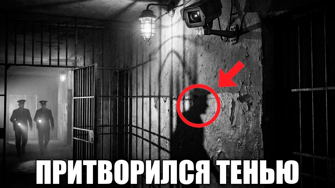СБЕЖАЛ С ПОМОЩЬЮ ТЕНИ — КАМЕРЫ НИЧЕГО НЕ УВИДЕЛИ