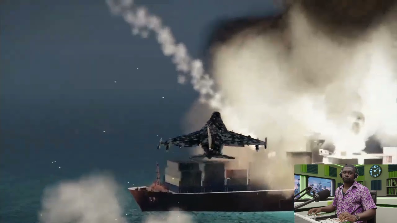 A few minutes ago, what happened to 2 US cargo ships carrying 12,000 tons of Fuel 