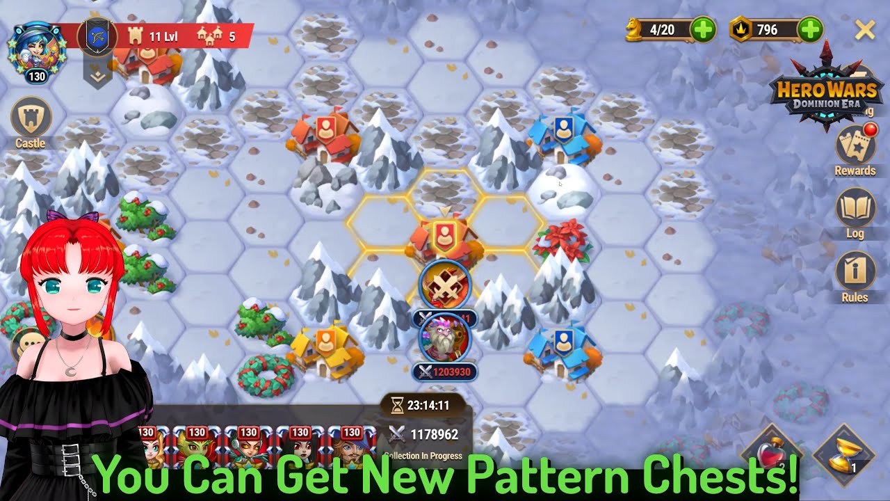 Holiday Themed Area of Conquest is Part of the Holiday Hustle! &mdash; Hero Wars: Dominion Era