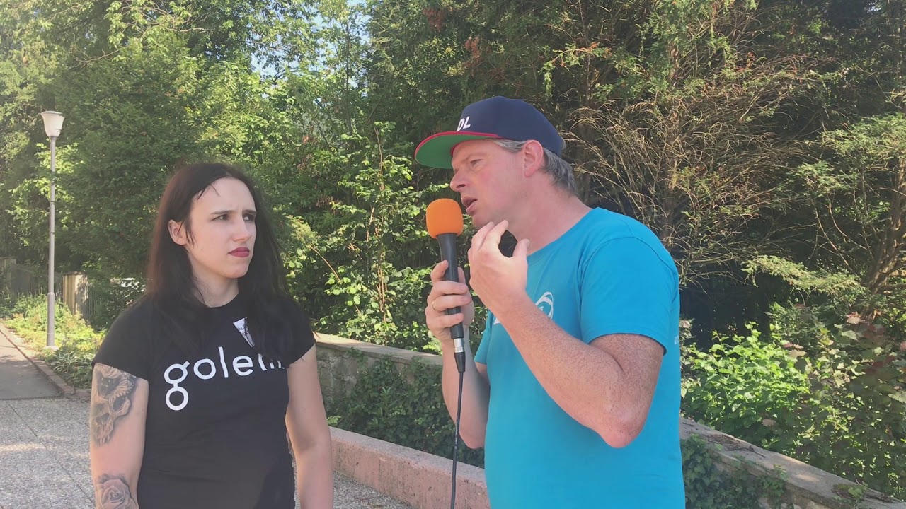 Aleksandra Skrzypczak, co-founder and software lead for Golem, a decentralized supercomputer