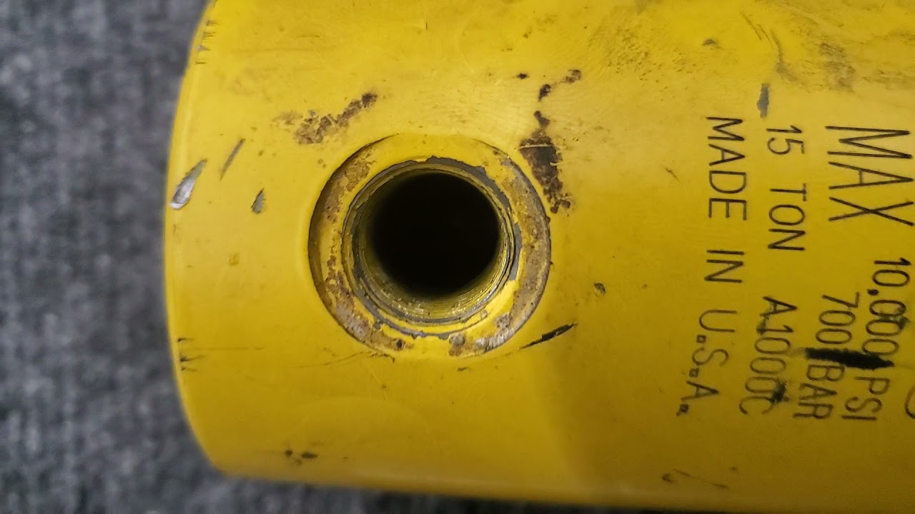 enerpac 108 158 disassembly rebuild tips and trick