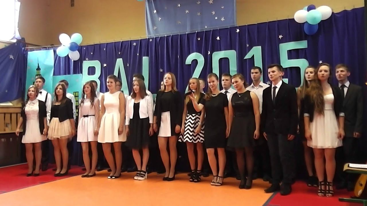Gimnazjum nr 1 w Starachowicach. Wieczorek klas trzecich 2015. Nauczycielu byłeś mi naprawdę bliski
