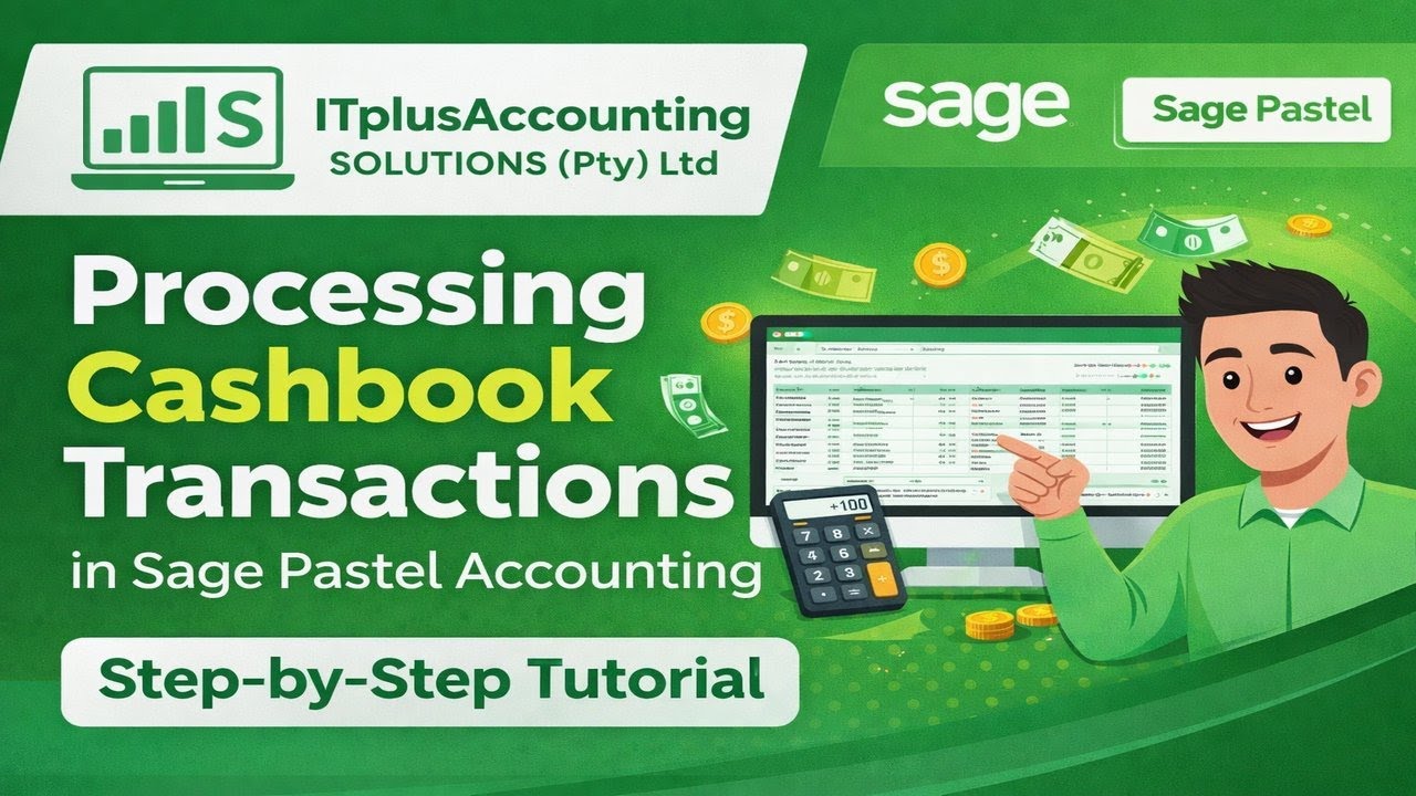 Обработка кассовых операций в Sage Pastel Accounting | Пошаговое руководство