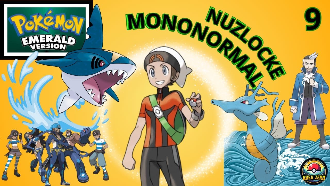 Desafio NUZLOCKE MONONORMAL - 9 - Areazero Lives