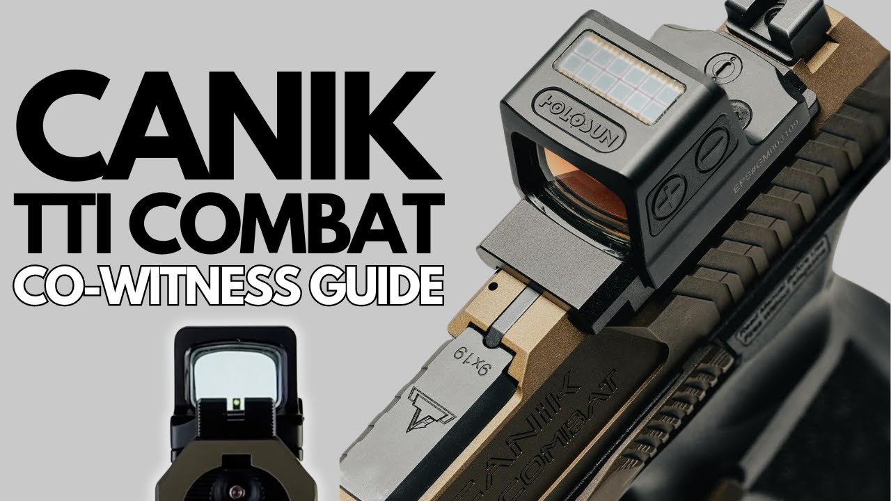Canik TTI Combat: Holosun Red Dots, соавтор, комментатор