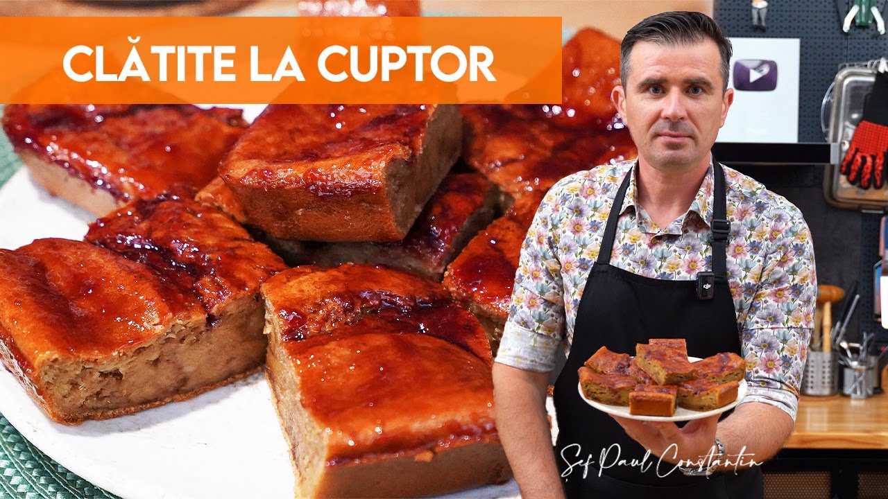 🍮Clătite la Cuptor cu Scorțișoară – Atât de bune că nu mai ai poftă de altceva ✨ Șef Paul Constantin