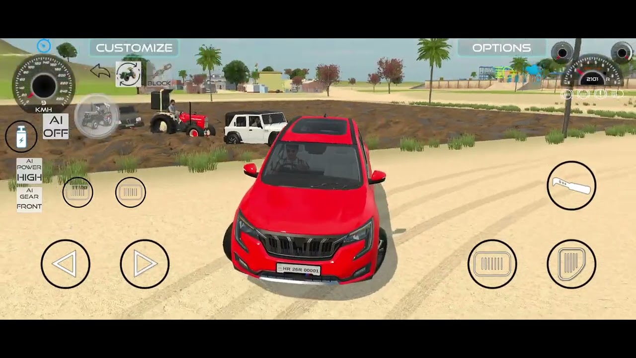 Tractor simulator 3d game 🎯🎮🚜🚘.#viral #car3dgame #trendinggame 
