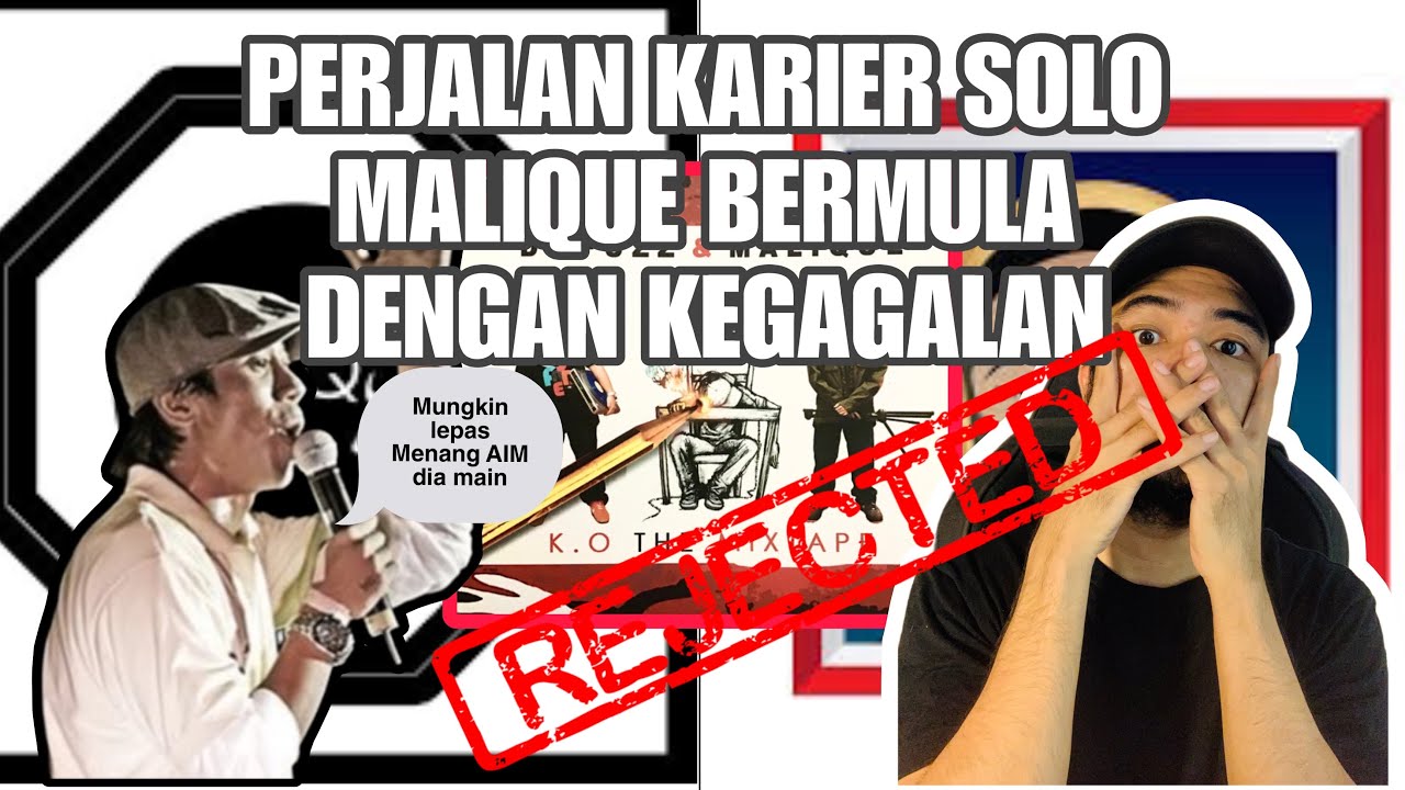 [SOLO TO HERO] MALIQUE TIDAK DAPAT SOKONGAN PADA AWAL KARIER SOLO