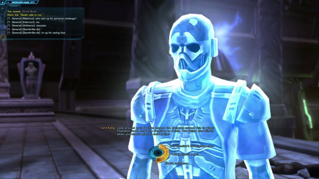 The Old Republic: Sith Inquisitor Storyline - Return to Dromund Kaas