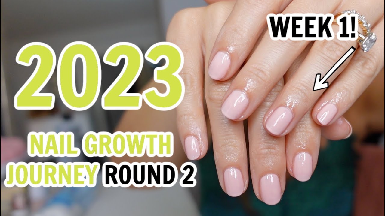 WEEK 1: Growing Out My Nails ROUND 2! #OperationNailGrowth