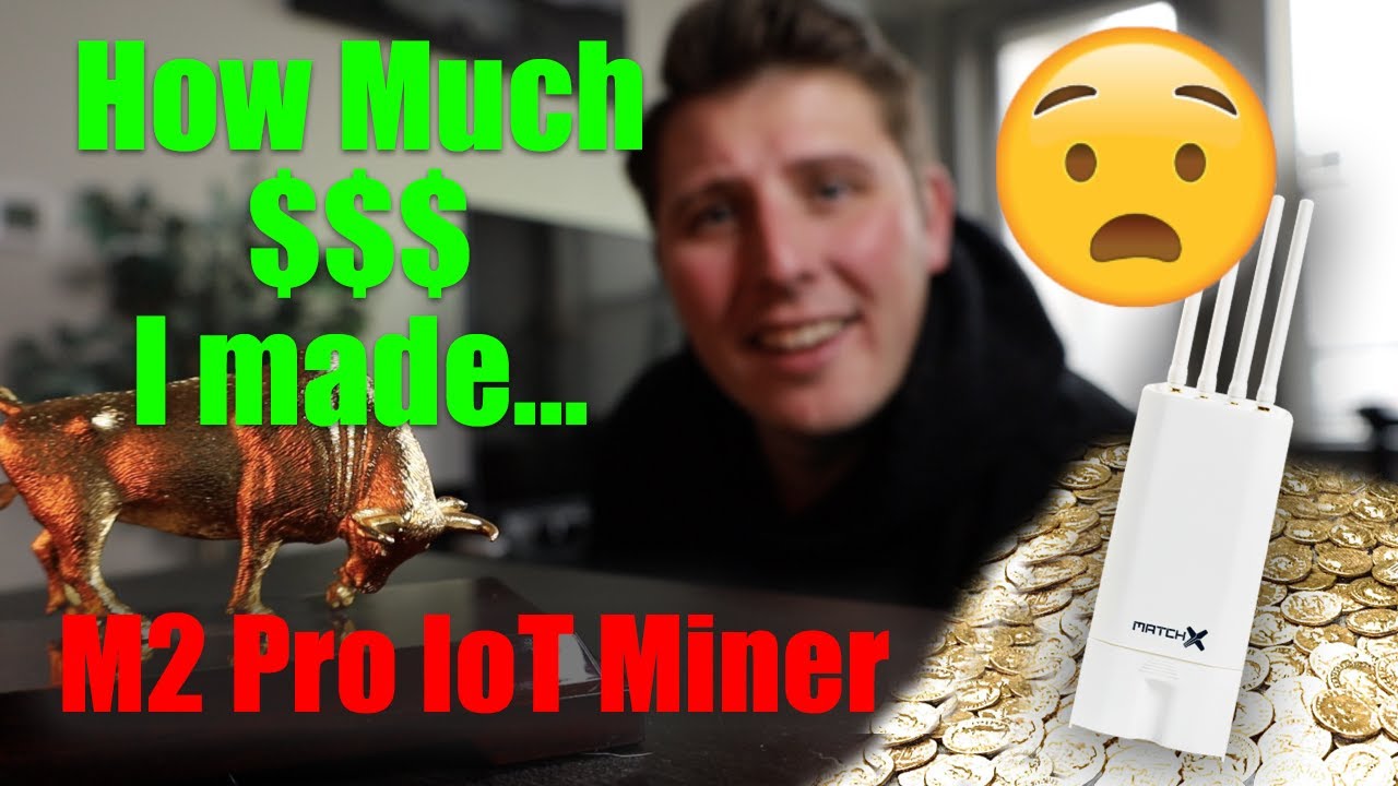 How much money I made 😮 &mdash; MatchX M2 Pro IoT Miner