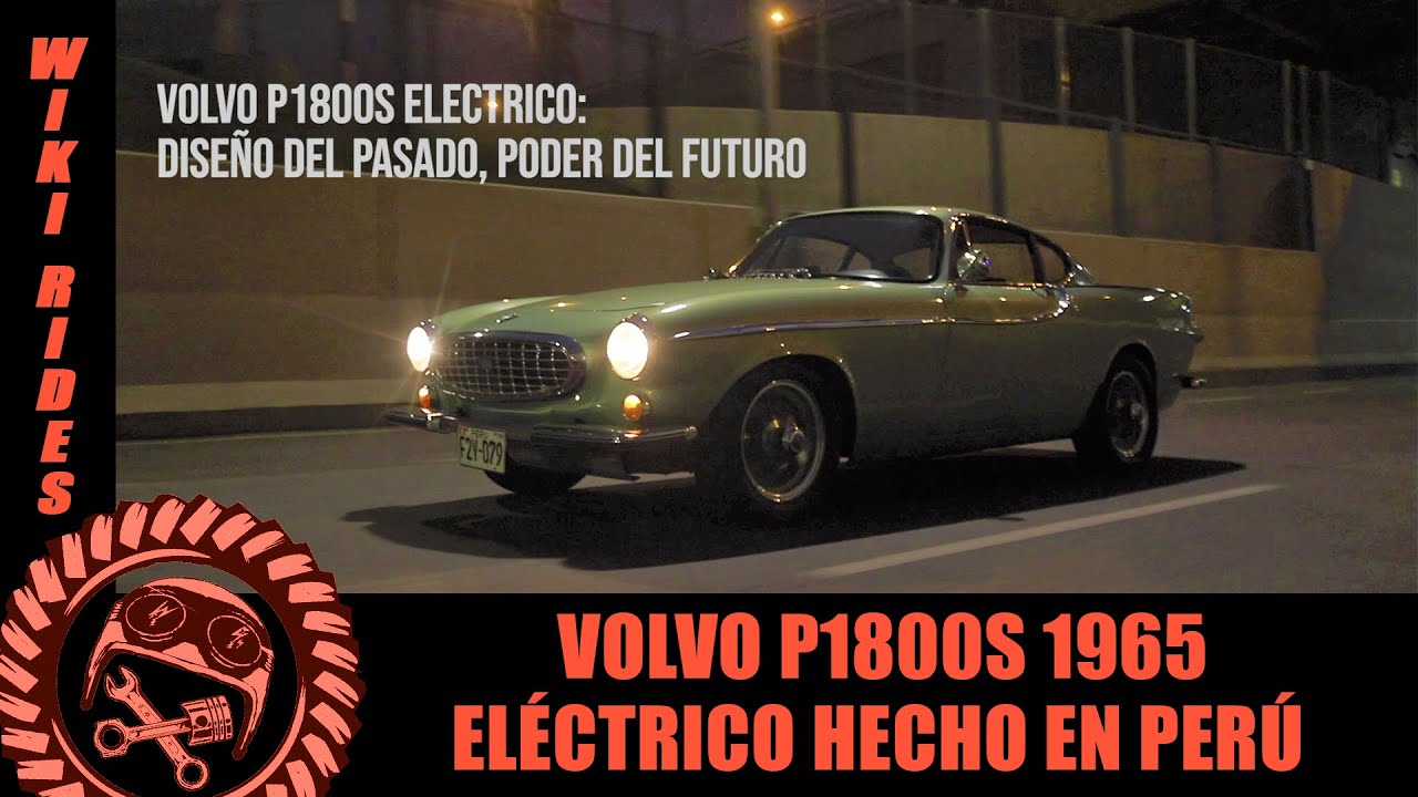 Volvo P1800S Eléctrico: Diseño del Pasado, Poder del futuro