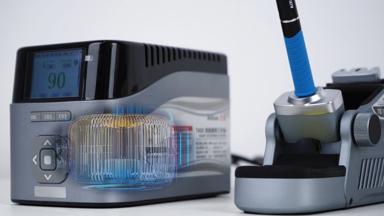 AiXun T400 Smart Soldering Workstation - Operation Guide #aixun #t400