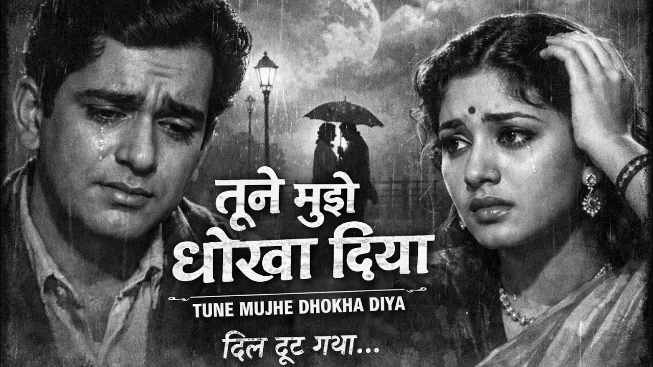 तूने मुझे धोखा दिया 😭 | Old Bollywood Sad Song | Dil Tod Dene Wala Geet