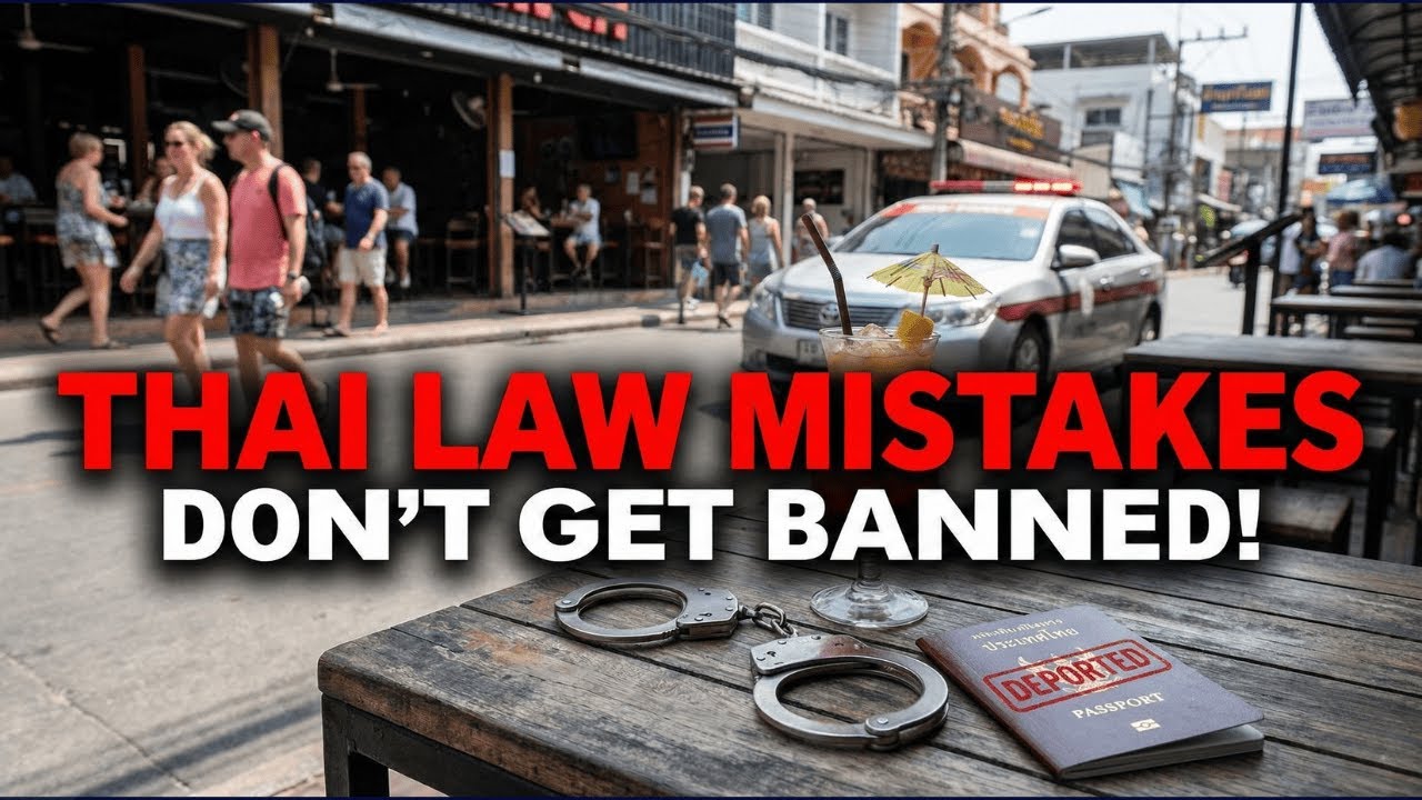 Top 10 Legal Traps for Tourists & Expats in Thailand 2025