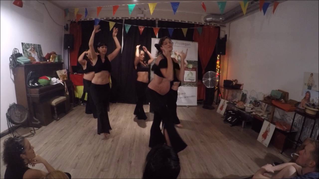 Fluidance Troupe. Dancetribalia. Evento Hogar ProVegan