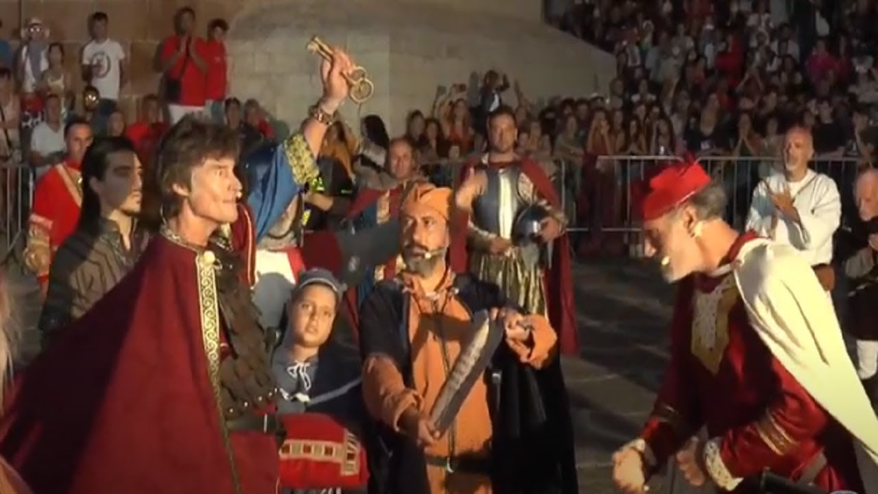 Palio dei Normanni 2022 - Piazza Armerina -  La consegna delle chiavi - Piazza Cattedrale