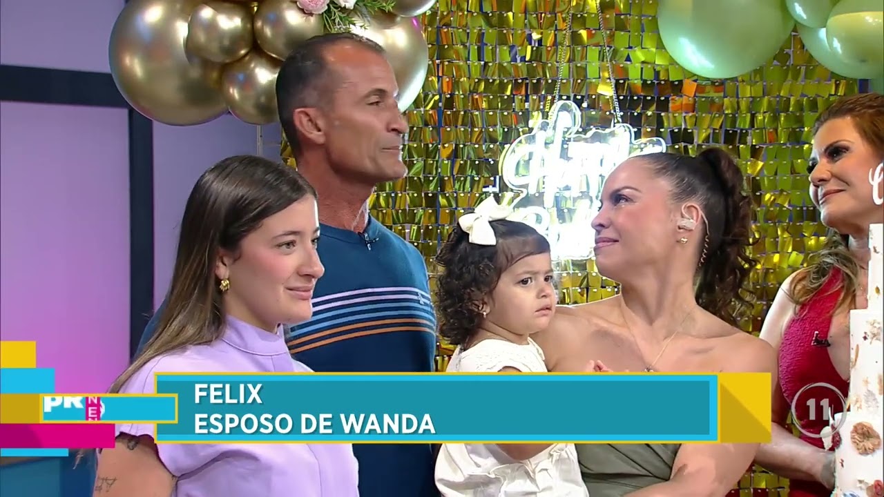 Wanda Sais es sorprendida por su familia en su cumpleaños