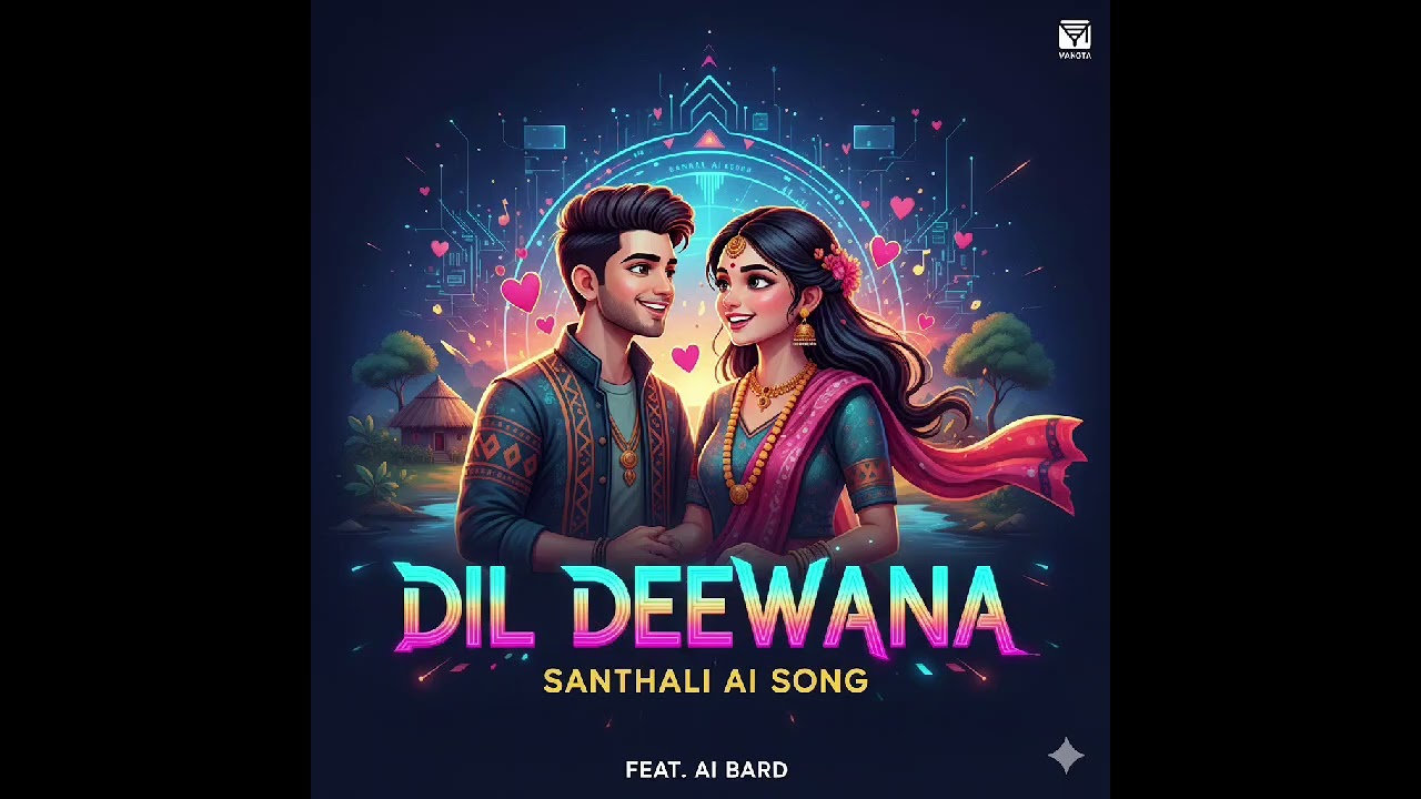 Dil deewana #Ai song santhali 