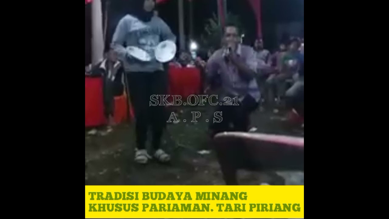Seni Budaya Minang Pariaman Tari Piriang Goyang Patah Patah