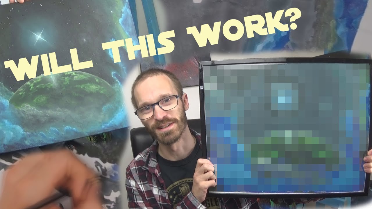 Trying out a Custom Painting By Numbers Kit