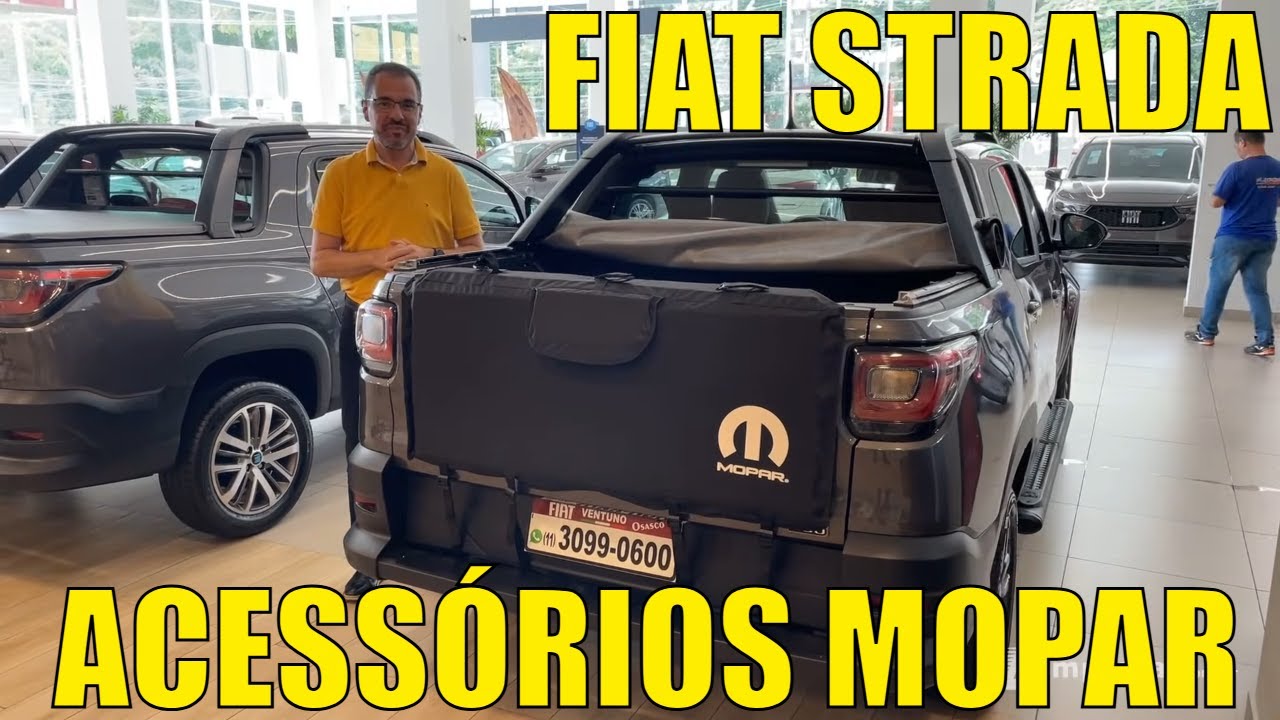 Fiat Strada Ultra - Acessórios originais Mopar