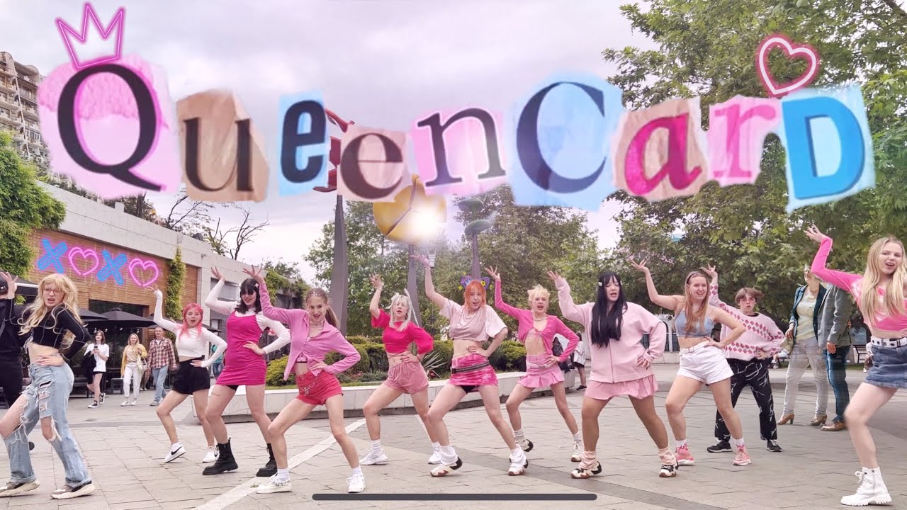 [KPOP IN PUBLIC UKRAINE] (여자)아이들((G)I-DLE) - '퀸카 (Queencard)' dance cover by DESS