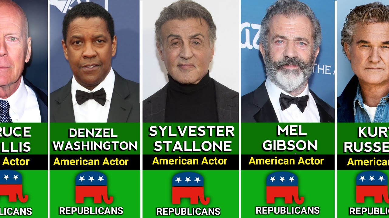 Celebrities Hiding Their REPUBLICAN Status | Full Breakdown