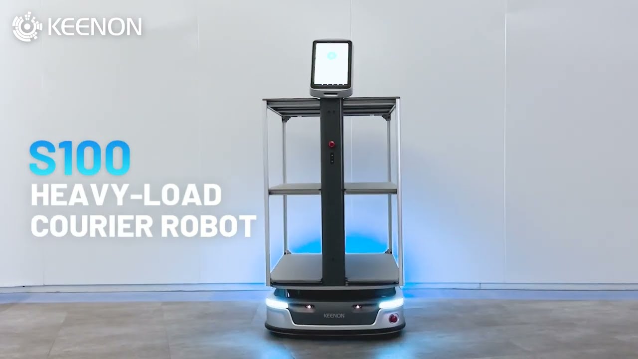 KEENON S100｜An agile couriering solution for industrial goods delivery