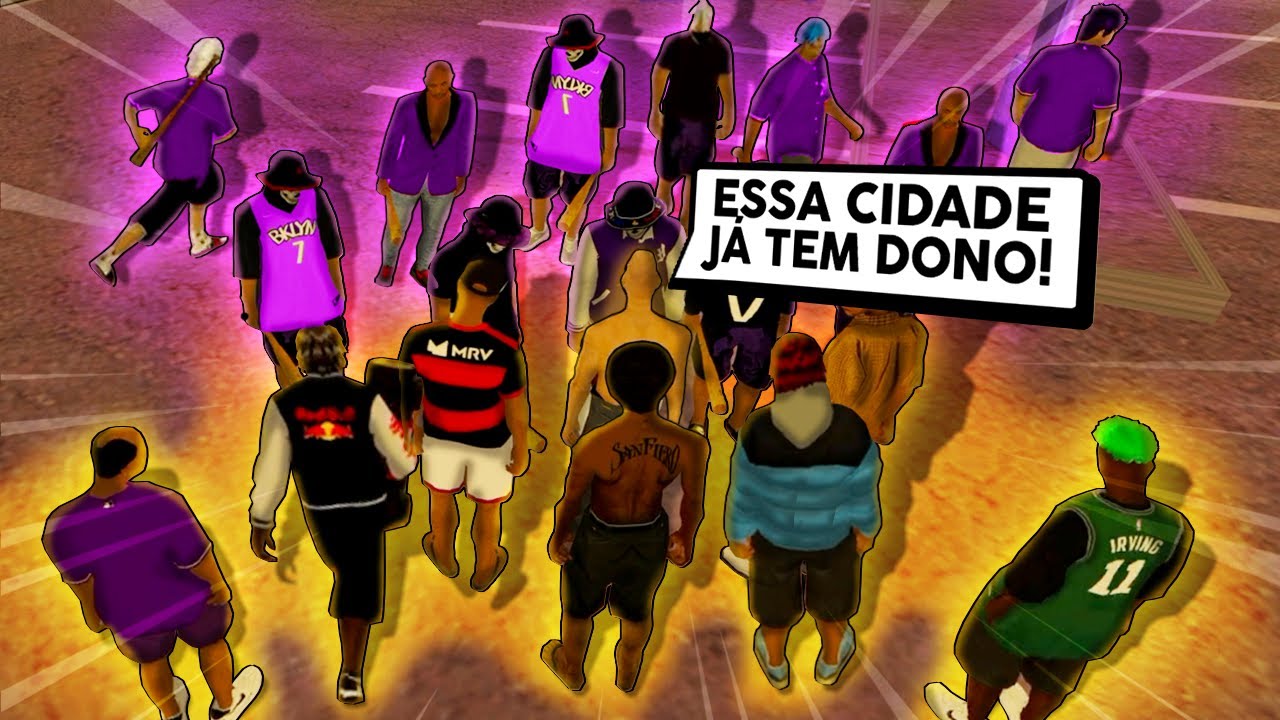 GTA MTA RP - O REI DO CRIME MOSTROU PARA OS ROXOS QUE QUEM REALMENTE MANDA NA CIDADE &Eacute; ELE 🥊💥🥊💥